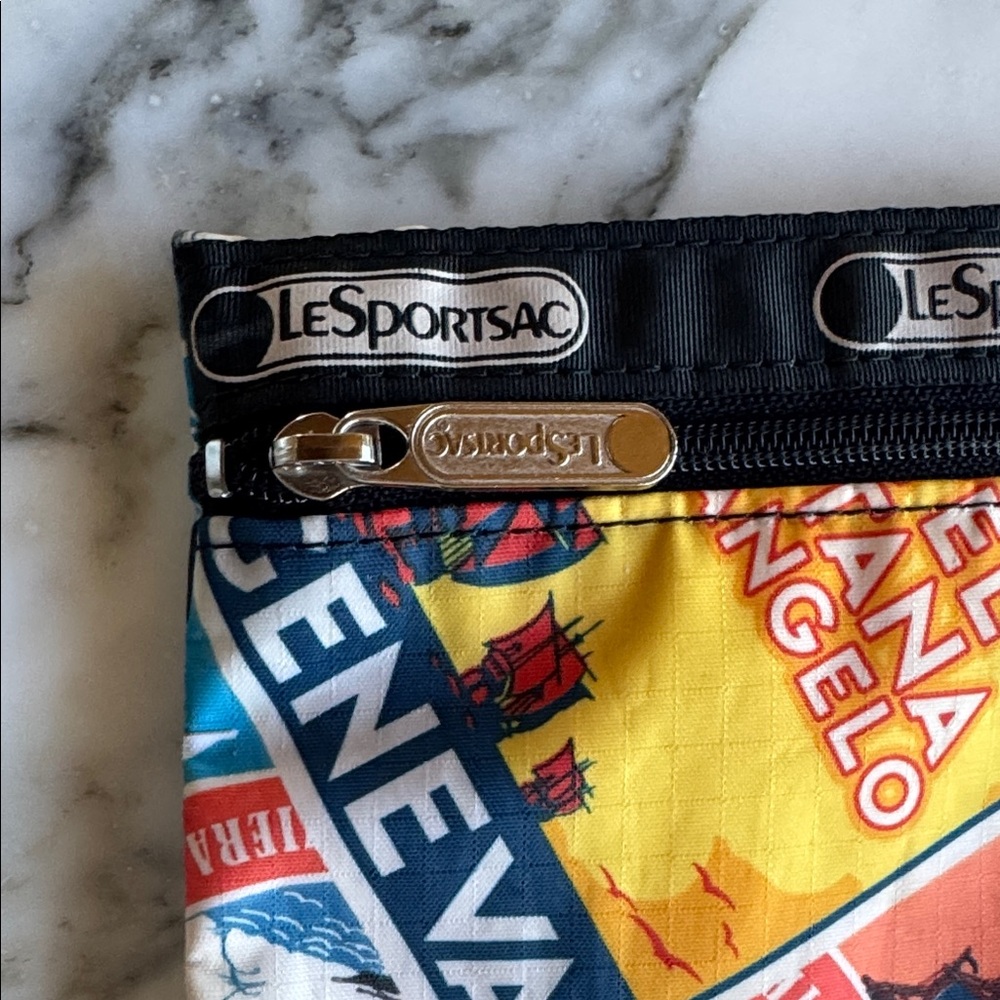 LeSportsac Multicolor Travel Print Pouch - Picture 8 of 8